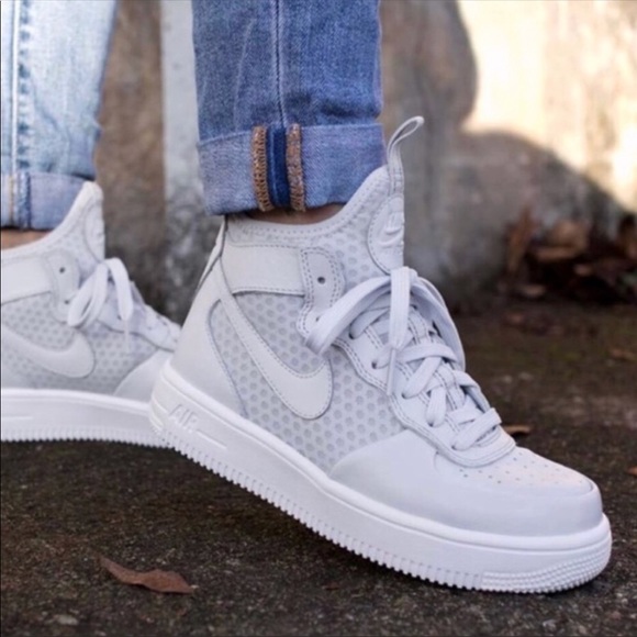 Nike | Shoes | Nwt Nike Air Force Ultraforce Triple White | Poshmark